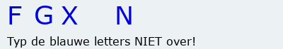 Bevestigingscode
