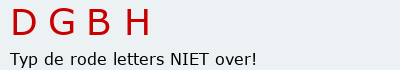Bevestigingscode