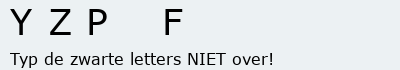 Bevestigingscode
