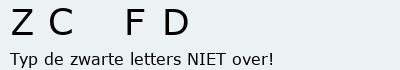 Bevestigingscode