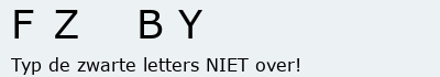 Bevestigingscode