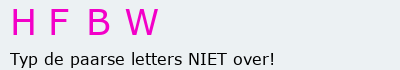 Bevestigingscode