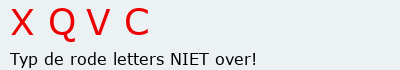 Bevestigingscode