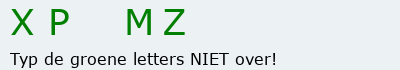 Bevestigingscode