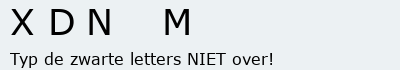 Bevestigingscode