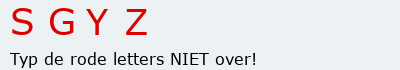 Bevestigingscode