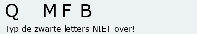 Bevestigingscode