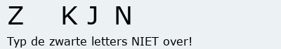 Bevestigingscode