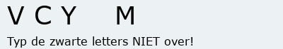Bevestigingscode
