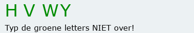 Bevestigingscode