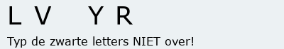 Bevestigingscode
