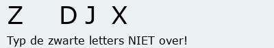 Bevestigingscode
