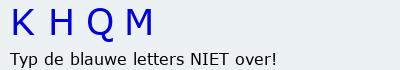 Bevestigingscode