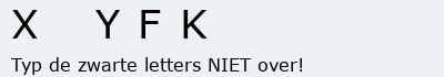 Bevestigingscode