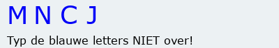 Bevestigingscode