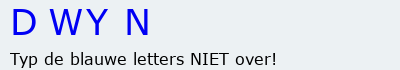 Bevestigingscode