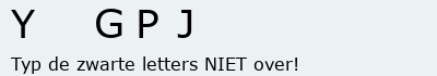Bevestigingscode