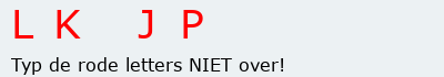 Bevestigingscode