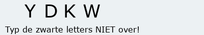 Bevestigingscode