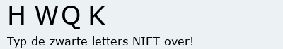 Bevestigingscode