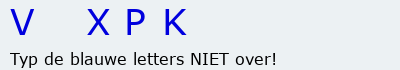 Bevestigingscode