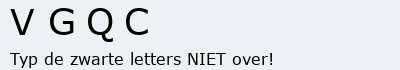 Bevestigingscode