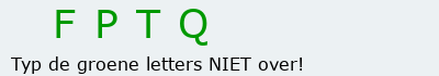 Bevestigingscode