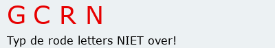 Bevestigingscode