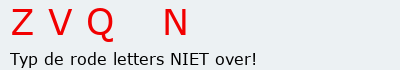 Bevestigingscode