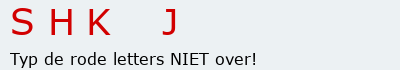 Bevestigingscode