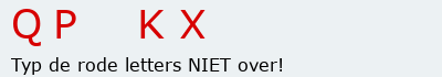 Bevestigingscode