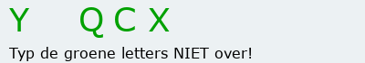 Bevestigingscode