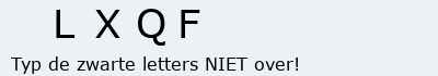 Bevestigingscode
