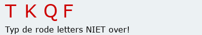 Bevestigingscode