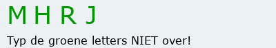 Bevestigingscode