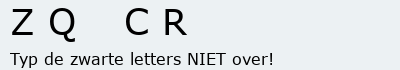 Bevestigingscode