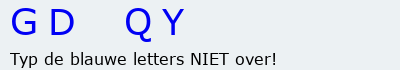 Bevestigingscode