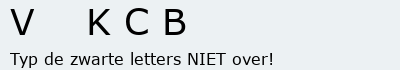 Bevestigingscode