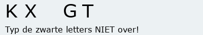 Bevestigingscode