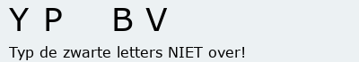 Bevestigingscode
