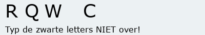 Bevestigingscode