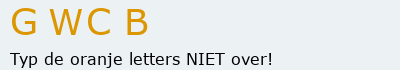 Bevestigingscode