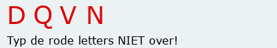 Bevestigingscode