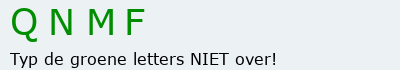 Bevestigingscode