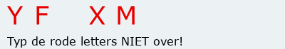 Bevestigingscode