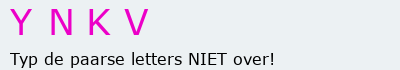 Bevestigingscode