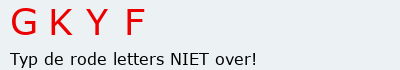 Bevestigingscode