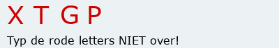 Bevestigingscode