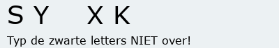 Bevestigingscode