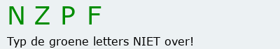 Bevestigingscode